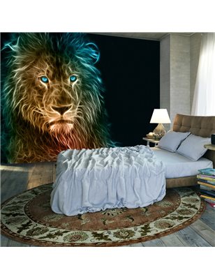 Fotomurale  Abstract lion